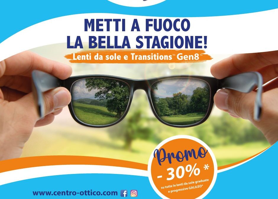 Promo lenti da sole
