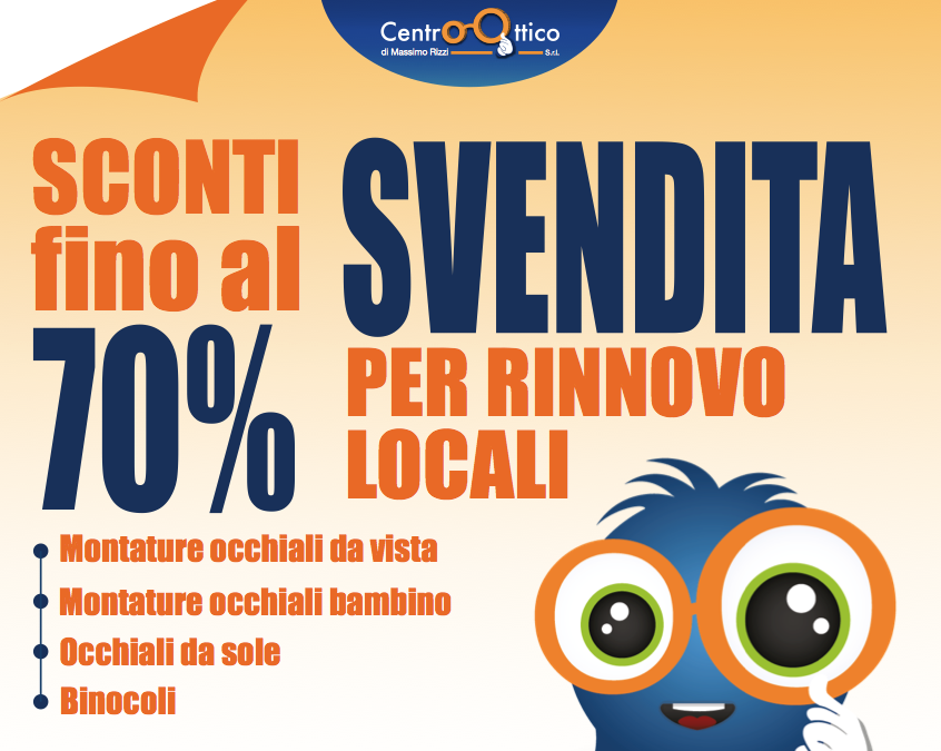 SVENDITA PER RINNOVO LOCALI